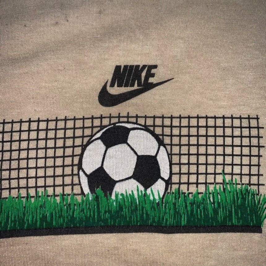 Vintage Nike T Shirt USA Rare Single Stitch Soccer Sports 70s 80s Running Geisha