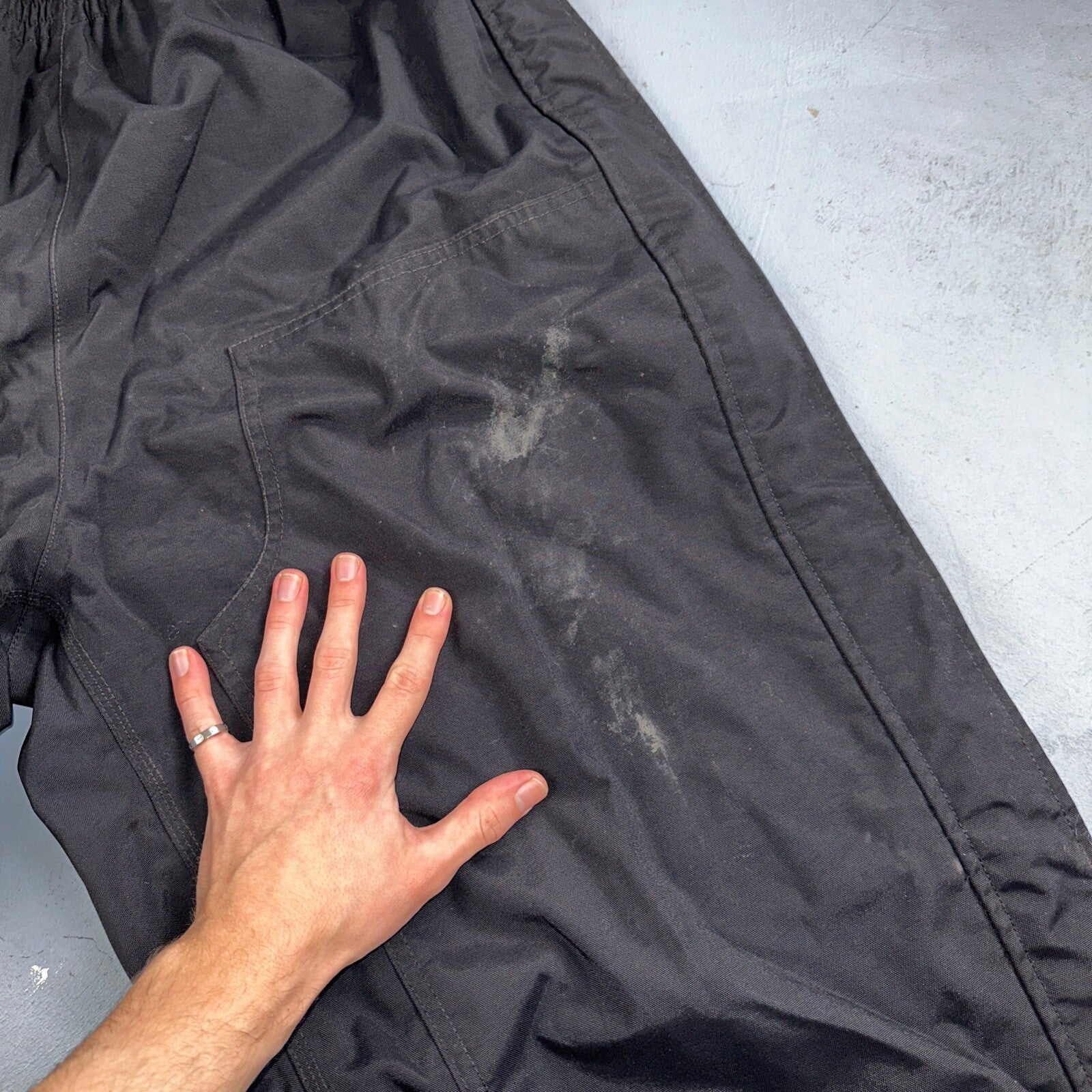 Carhartt Shoreline Storm Defender Pants Men’s XL Waterproof Breathable B216 BLK