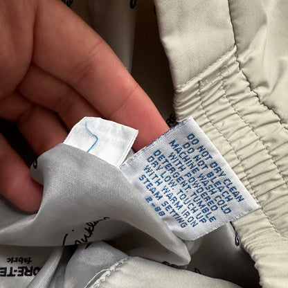 VTG GORETEX Jack Nicklaus Mens 10 Golf Pant Grey Fabric Zip Up Sports Outdoor