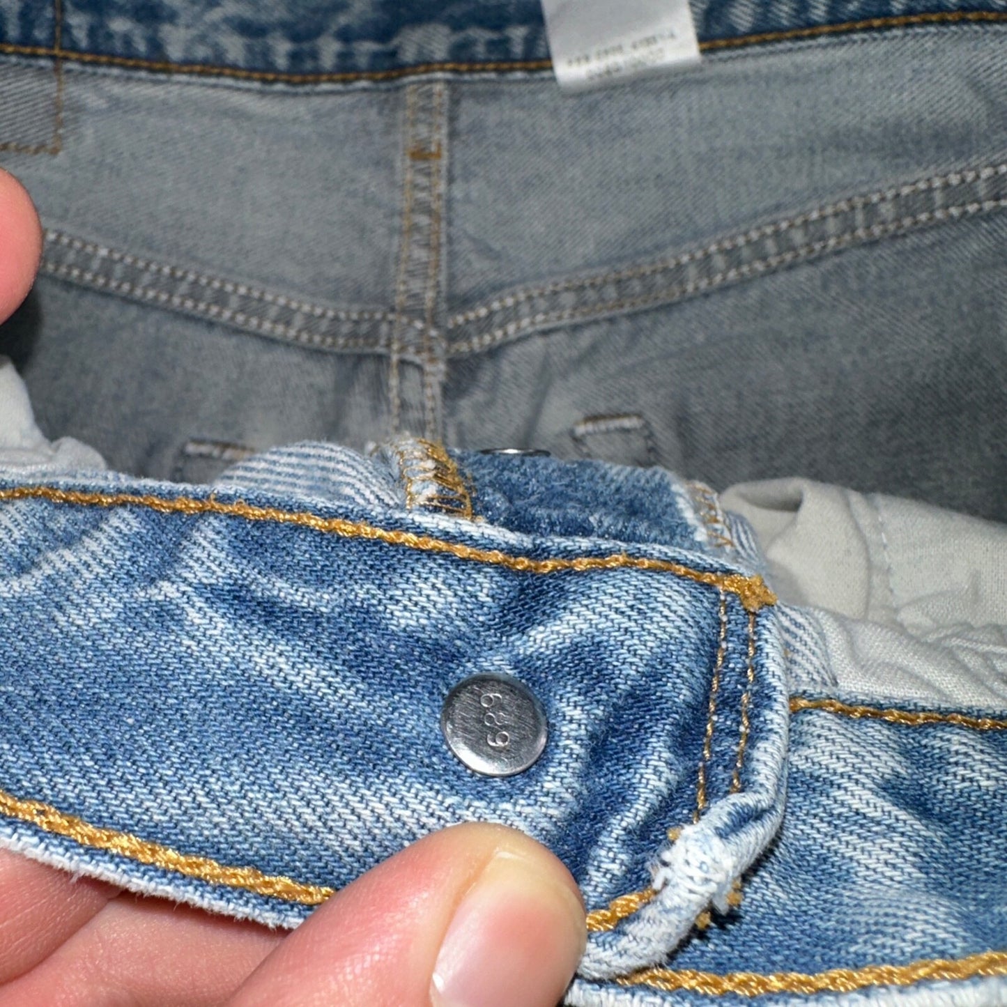 Levis 501 Vintage Y2K XX Straight Leg Jeans 33x36 Light Wash 2000s Act 31x32