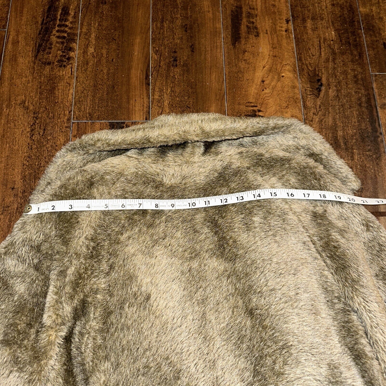 Vtg 50s 60s WHITE STAG Faux Fur Button Up Coat Jacket Union Rockabilly Rare