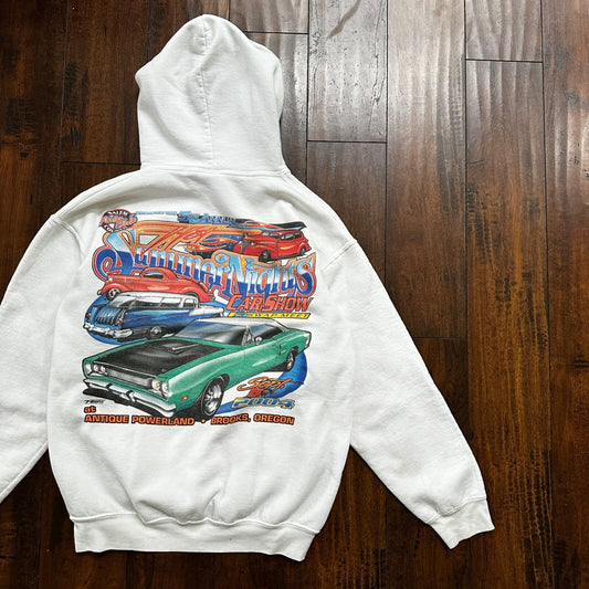 Car Show Vintage Sweatshirt Crewneck Sweater 2004 Portland Oregon Racing Cool