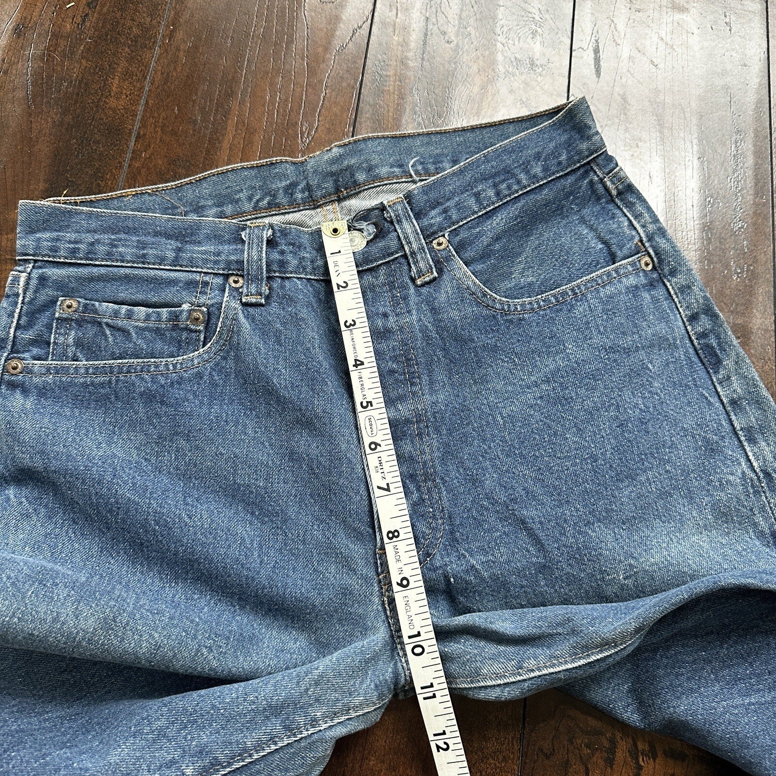 Levis Vintage 80s Redline Selvedge USA 501 XX Jeans 66 70s 32x34 Act 30x26