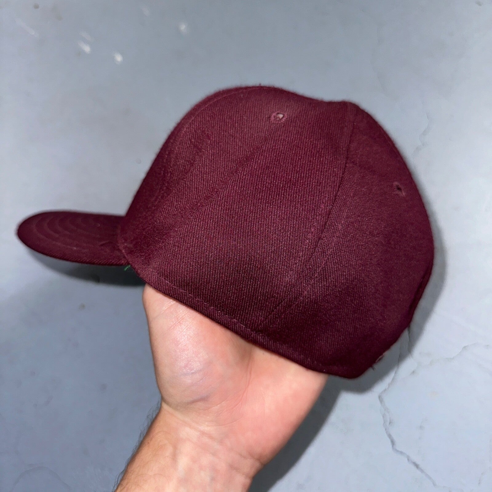 Vintage Plain Logo Pro-Line Pro Model 7 1/4 Boston College BC Eagles FITTED Hat