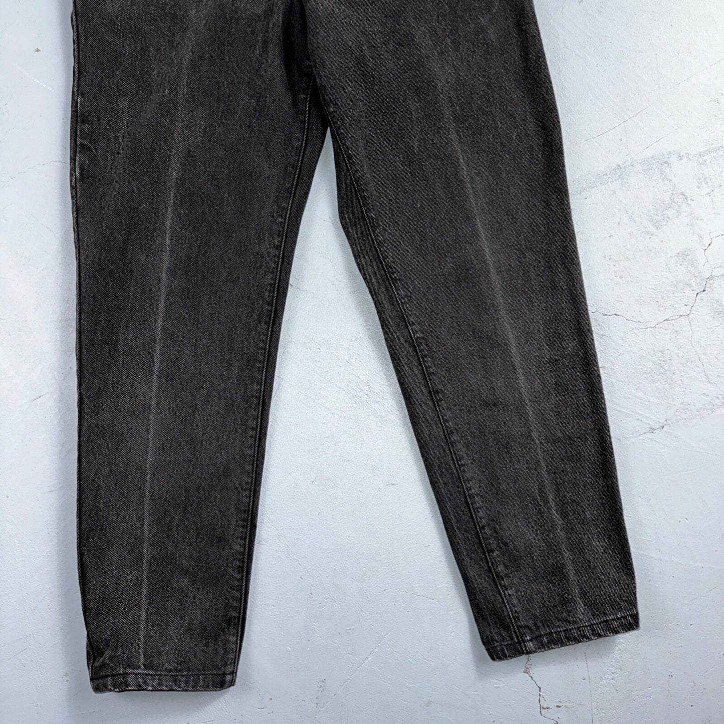 Levis 501 Vintage 90s USA XX Straight Leg Jeans Black Wash 11 Act Altered 27x26