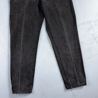 Levis 501 Vintage 90s USA XX Straight Leg Jeans Black Wash 11 Act Altered 27x26