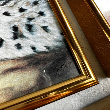 Home Interiors Tiger Framed Picture Toni Woolsey Local Oregon Artist Cats