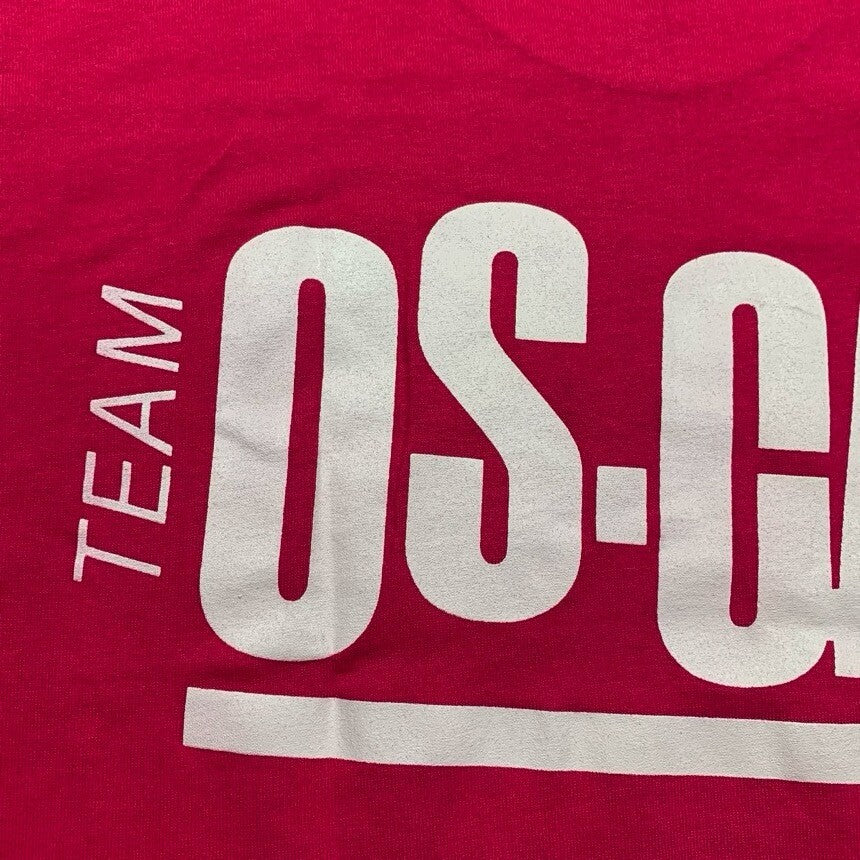 Nike Vintage T Shirt USA  Gray Tag 1989 Nashville Running Marathon Pink 80s 