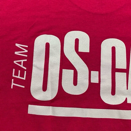 Nike Vintage T Shirt USA  Gray Tag 1989 Nashville Running Marathon Pink 80s 