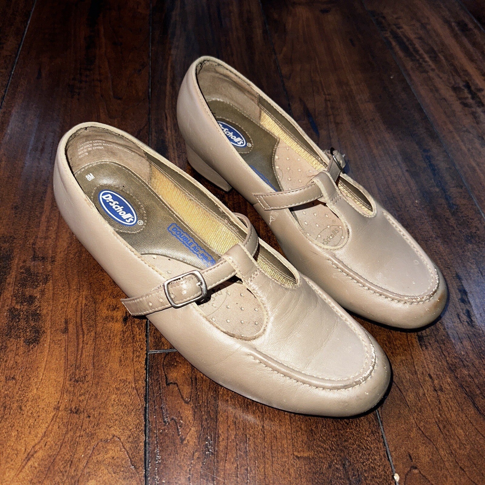 Dr Scholls Dress Sandals Women’s Size 8 Heels Brown Tan Print Elegant Classy