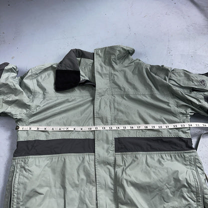 Nike VTG ACG Rain Jacket Storm Fit Anorak 90s Teal Hiking Ski Snowboard 3 Large