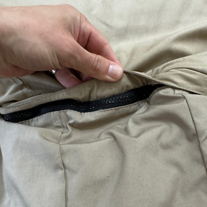 Vintage 1970s 1980s Eddie Bauer Goose Down Puffer Parka Jacket Tan Men's L 70s