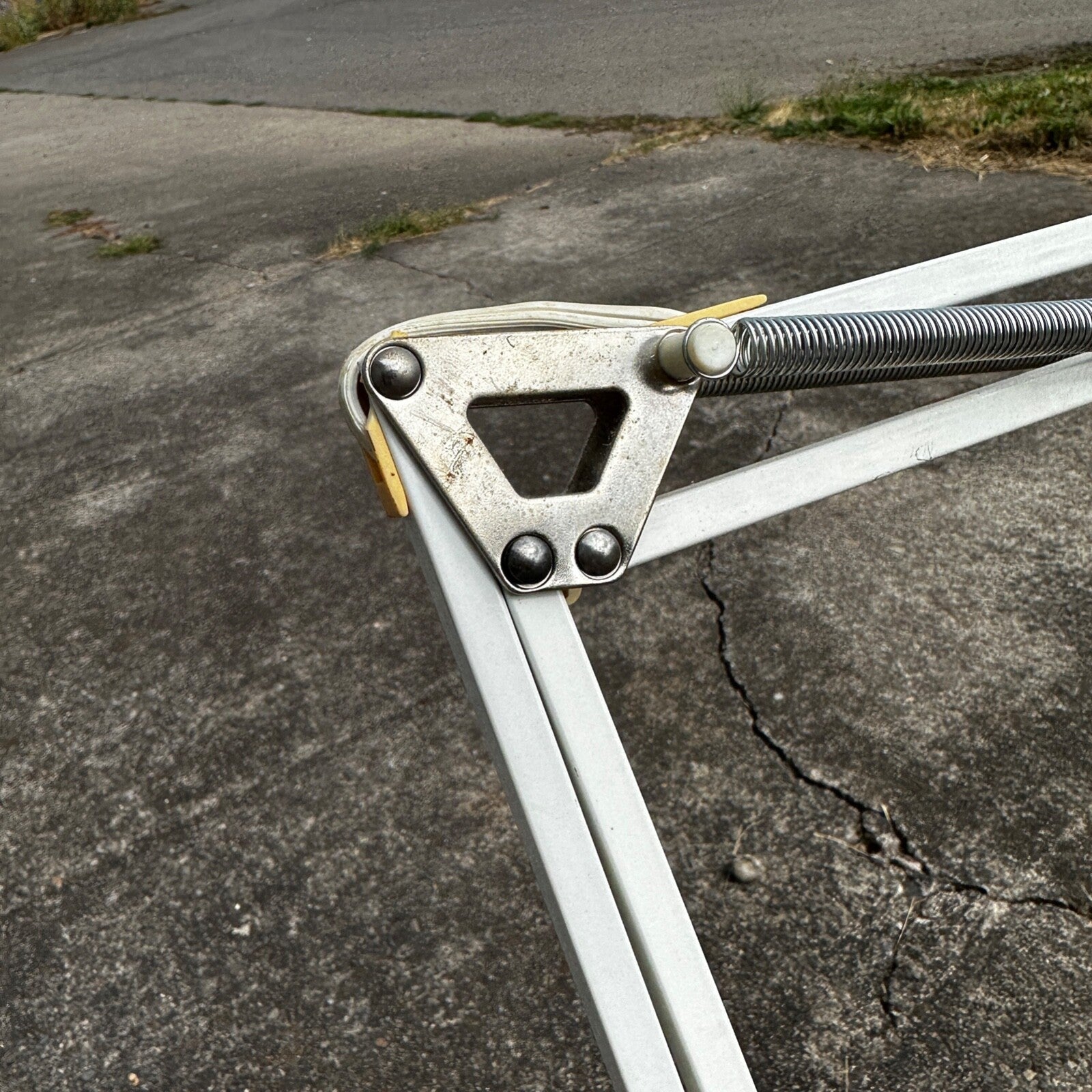 Vintage Industrial Lamp Articulating Workbench Light MCM Mid Century Style