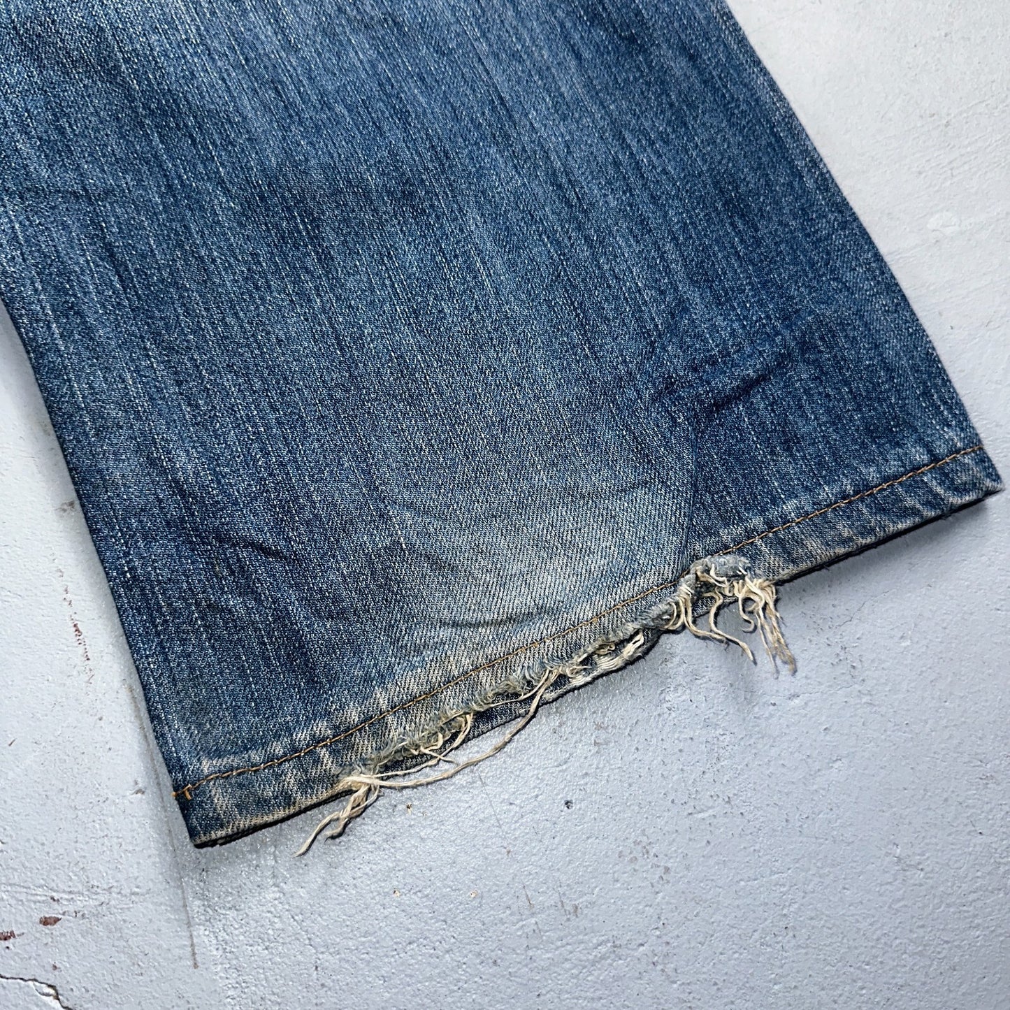 Levis 501 Vintage Y2K XX Straight Leg Jeans Blue Med Wash 34x34 Act 32x29