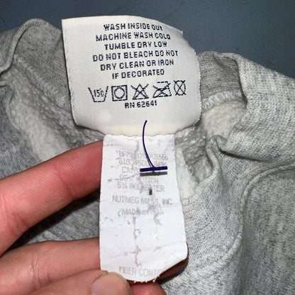 Lee Vintage NFL Kansas City Chiefs Crewneck KC Gray 90s XL USA Reverse Weave