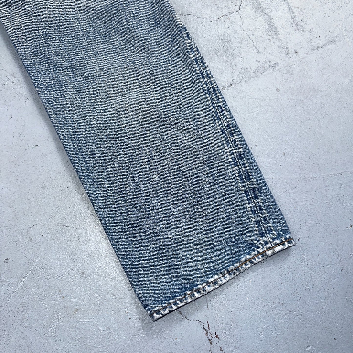 Levis 501 Vintage 80s Redline Selvedge USA XX Jeans Light Wash 36x36 Act 34x30
