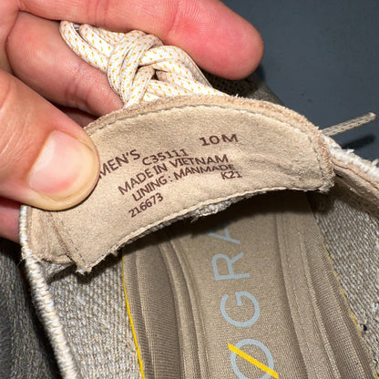 Cole Haan Shoes Mens 10 M 2.Zerogrand Stitchlite Oxford Beige Lace Up Low C35111