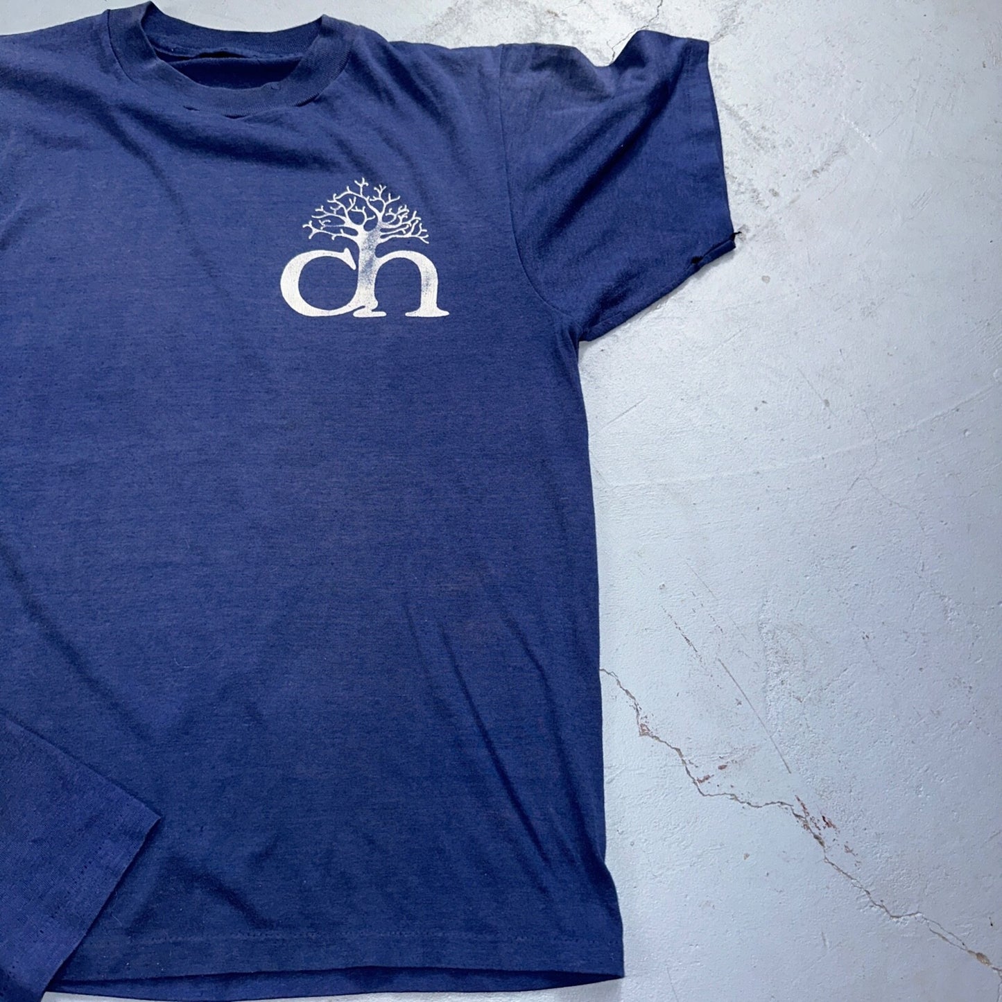 Holmstorm Tree Service Lot of 2 VTG T Shirt 1980s 80s Single Stitch Oregon Navy