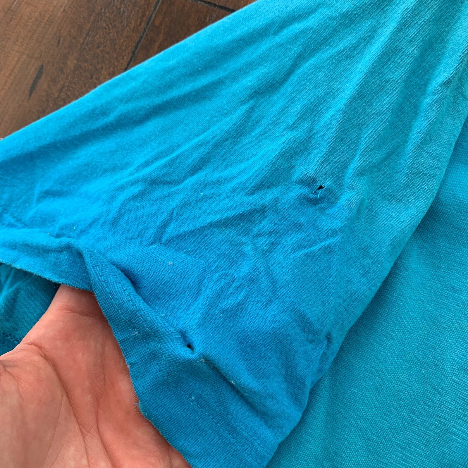 Fishes Ocean Fish Vintage T Shirt Blue Love Animals Florida Summer Vibe 90s 