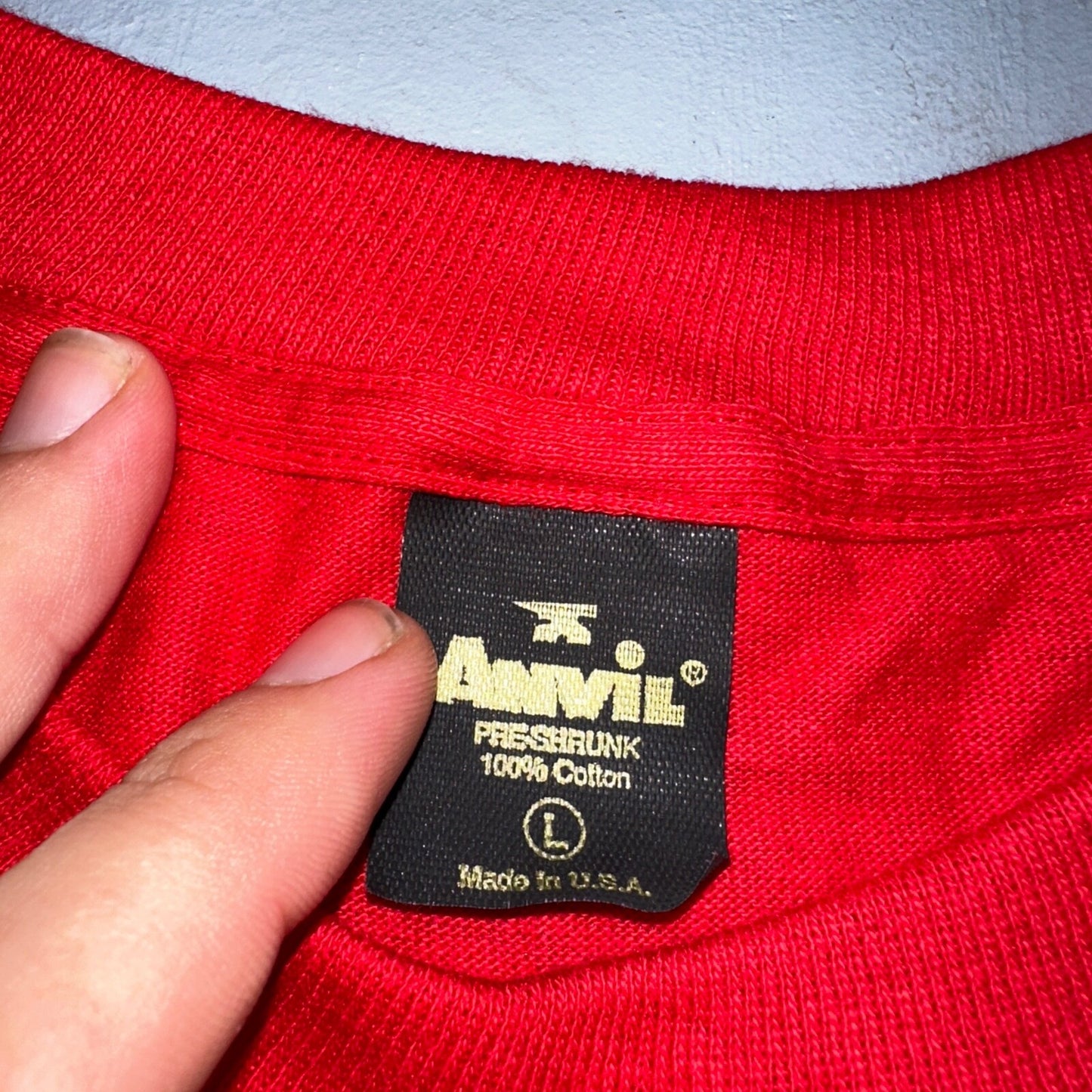 Poor and Unfamous VTG T Shirt 1988 Sunrise Funny Alcoholic Humor 80s Anvil Rap