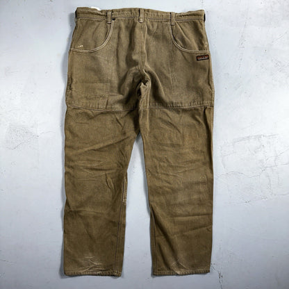 Patagonia Iron Forge Hemp Canvas Double Knee Brown Pants Mens 38 X 31 55296 40