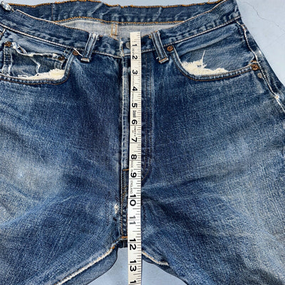 Levis 501 Big E Vintage 60s Redline Selvedge USA XX 66 Jeans 1960s Act 30X32
