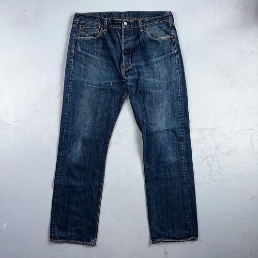 Levis 501 Y2K XX Straight Leg Jeans Blue VTG Med Wash 36x32 Act 35x30