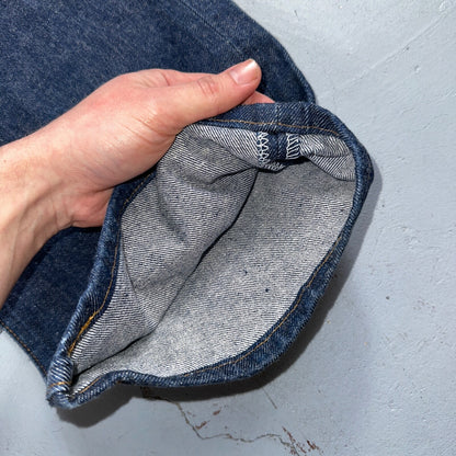 Levis 501 Vintage 80s USA XX Straight Leg Jeans Blue Dark Wash 46x30 Act 40x27