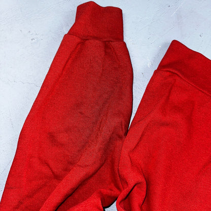 Vintage Trench Sweatshirt San Francisco 49ers Red Long Sleeve M Crewneck 80s