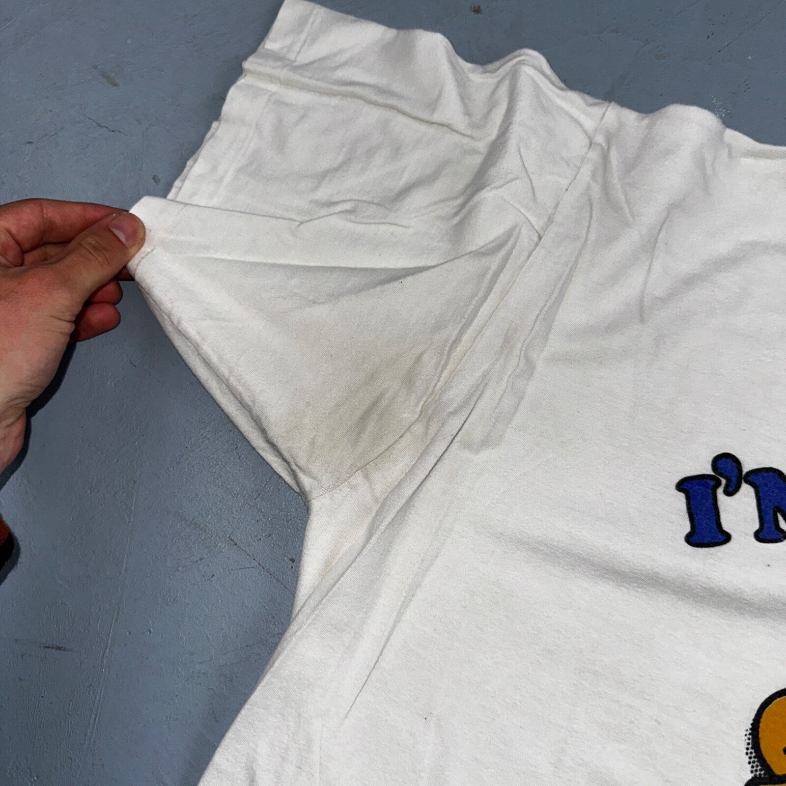 I'm The Boss Duck 90s VTG T Shirt Single Stitch Graphic Cool Donald Cute Fun