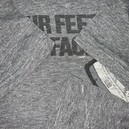 Nike Vintage T Shirt On Your Feet Or In Your Face Over The Shoulder Jordan 80s