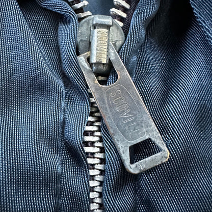 1960s Vtg Golden Fleece Industrial Outerwear Blue Jacket Coat Mens Size 38 USA