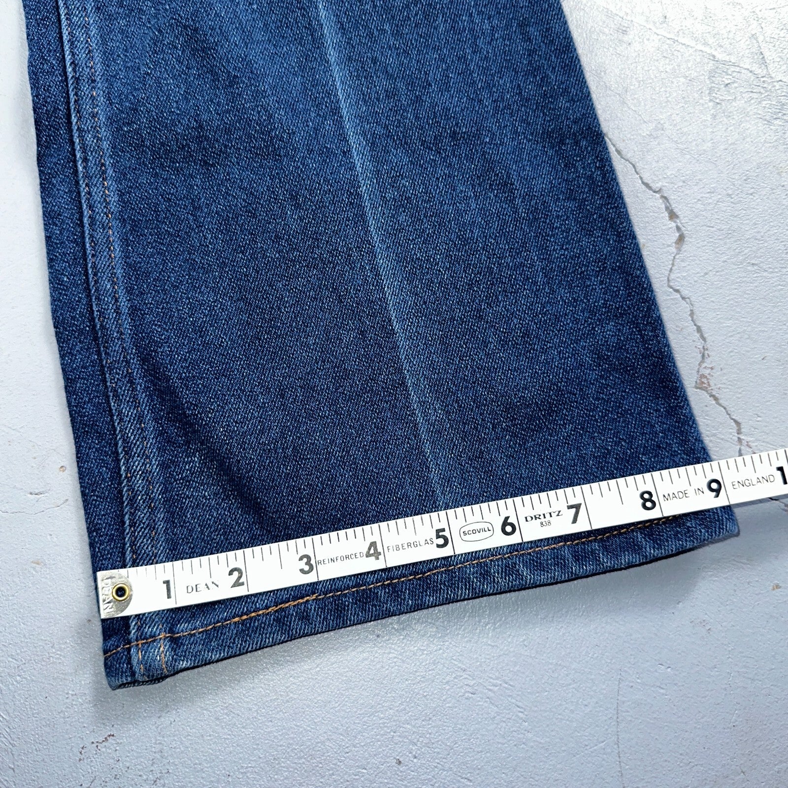 Levis 517 Vintage 90s USA Orange Tab Bootcut Flare Blue Jeans 38x31 Act 36x29