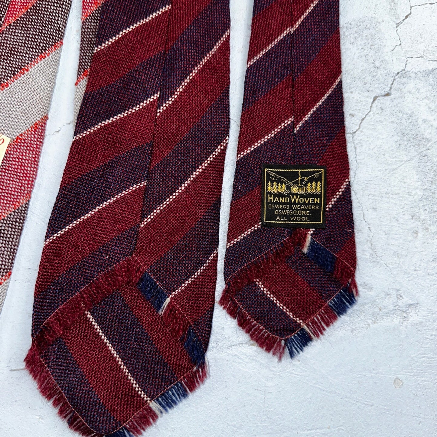 VTG 30s 40s Palm Beach Cloth Wool Tie Swing Rockabilly Lot 10 Ties Antique Rare