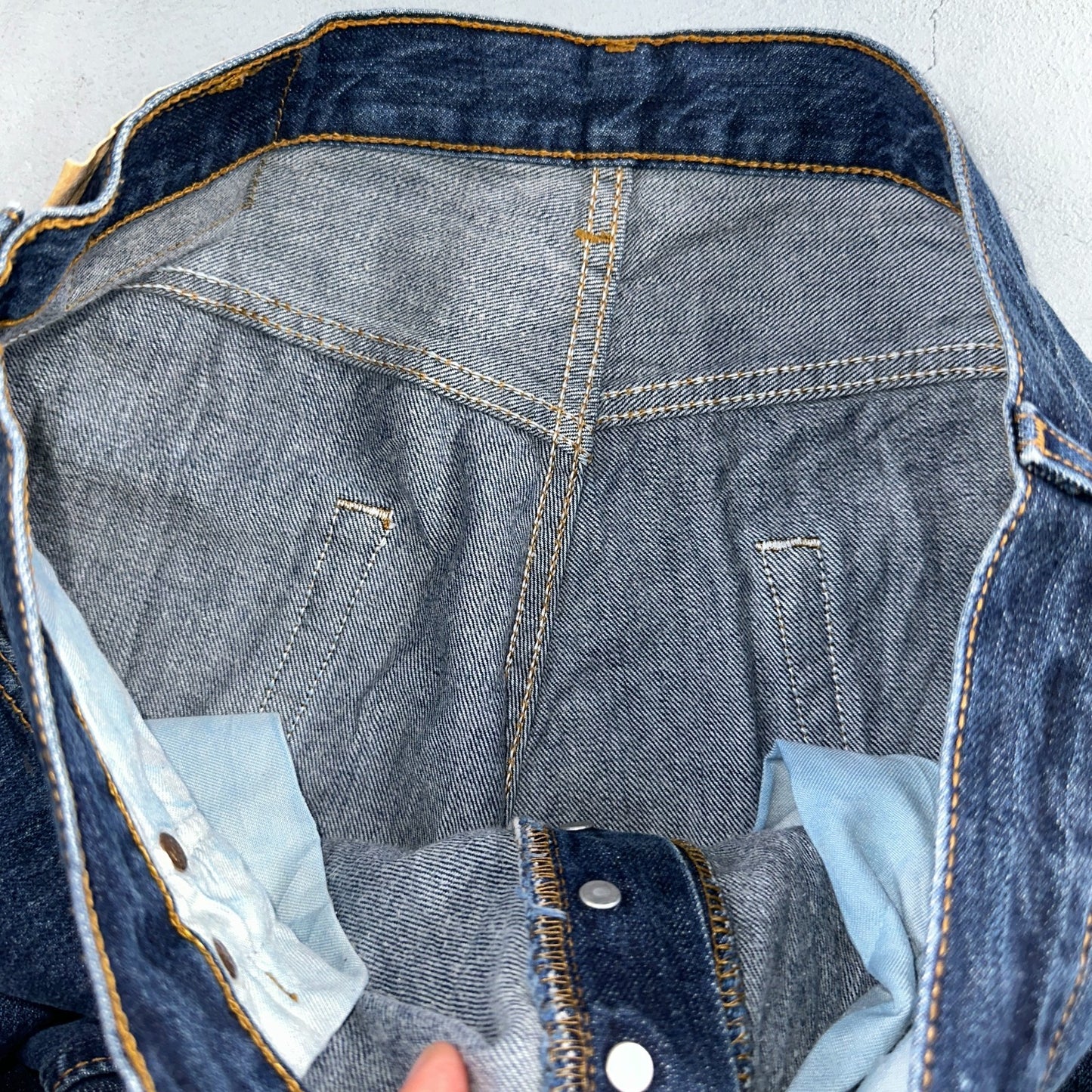 Levis 501 Vintage Y2K XX Straight Leg Jeans Blue Med Wash 34x32 Act 33x29