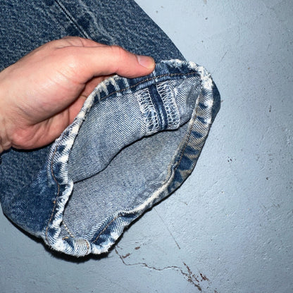 Levis 501 Vintage 90s Y2K XX Straight Leg Jeans Blue Med Wash 34x38 Act 31x32