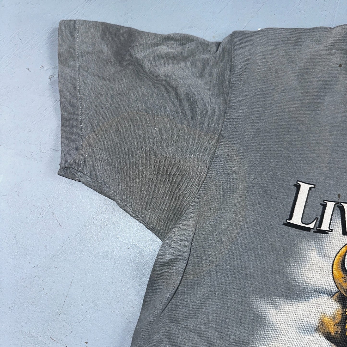 Vintage Harley Davidson 3D Emblem Living Legends Single Stitch Shirt Bison 1992