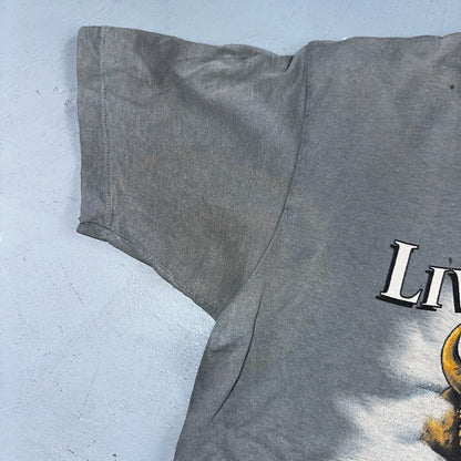 Vintage Harley Davidson 3D Emblem Living Legends Single Stitch Shirt Bison 1992