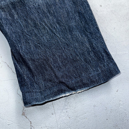 Levis 501 Vintage Y2K XX Straight Leg Jeans Blue Med Wash 34x34 Act 32x28