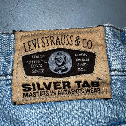 Levis VTG Silver Tab Jeans Mens Blue 40583 USA Made 90s Y2K 33x32 Ac 32x31