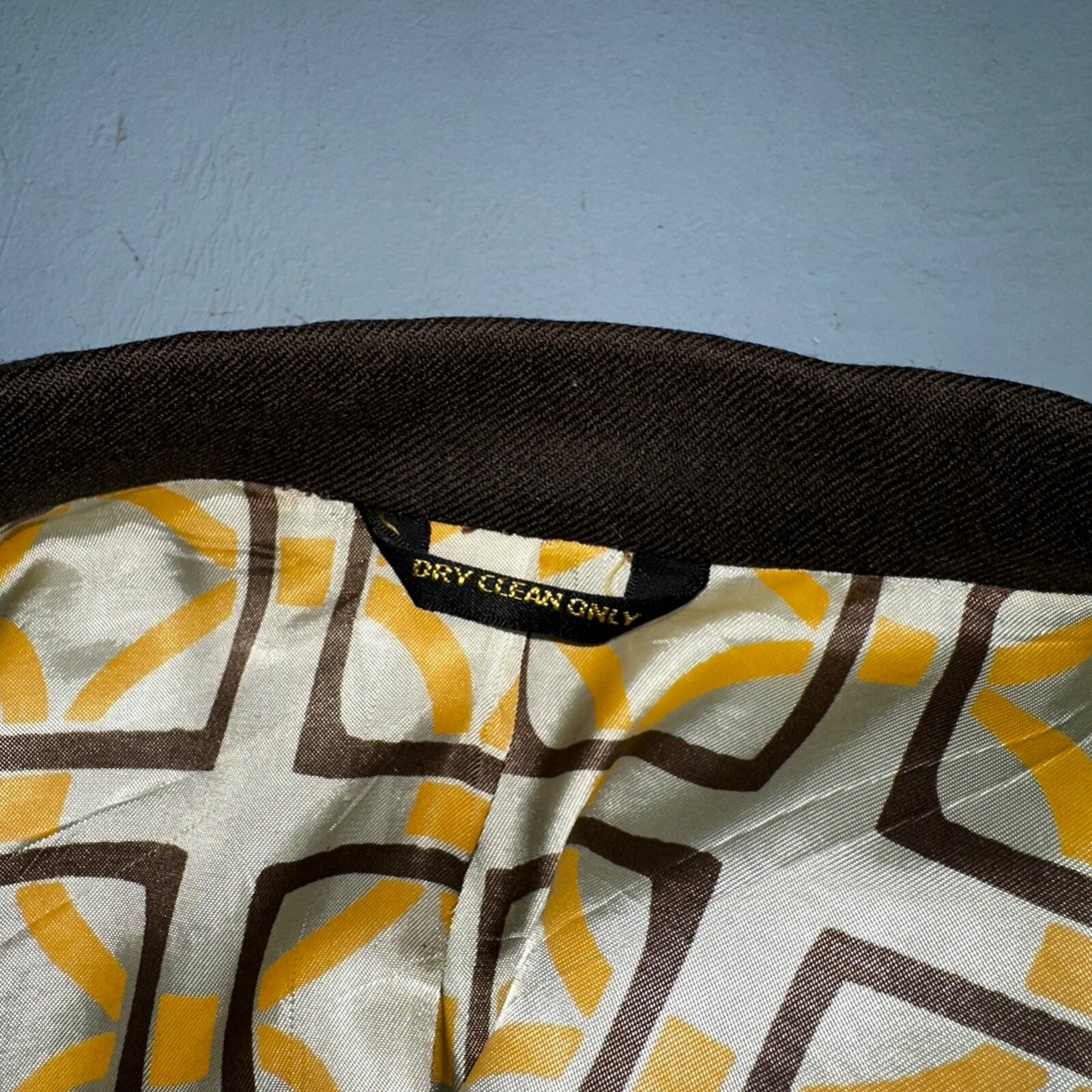 VTG Mens 2 PC Suit 42 Jacket Coat Pants Brown Rockabilly 60s 1960s Classy