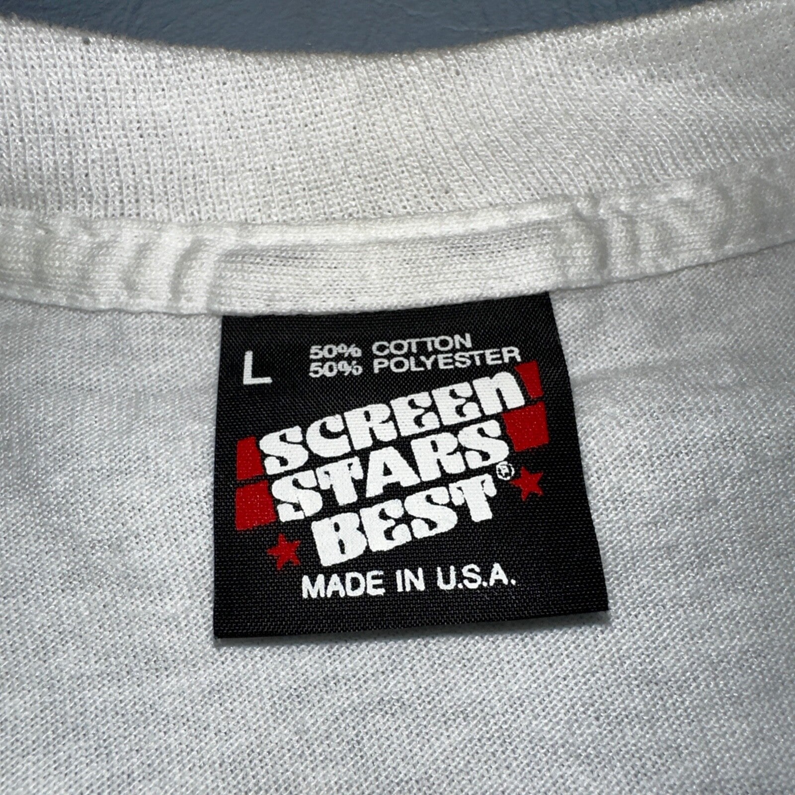 Chinese Shar Pei USA VTG T Shirt 1991 New Jersey Flag Animals Love Cute Dog