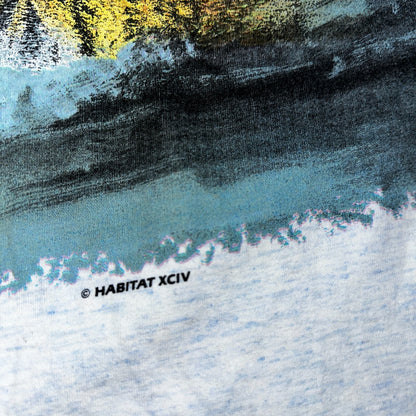 Tiger 90s AOP VTG T Shirt Front Back Nature Love Animals Stripes Single Stitch