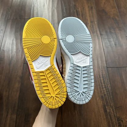 Nike Size 7.5 SB Dunk Low QS Pro Street Hawker - CV1628-800 - Worn Once