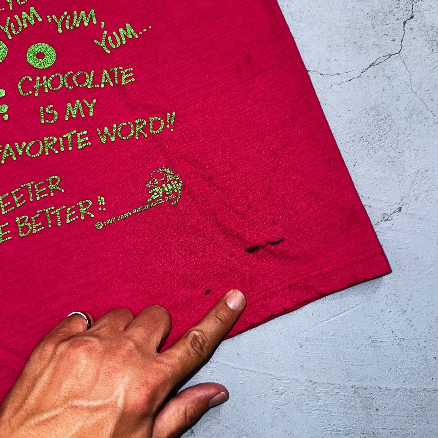 Halloween Pink Quote Funny VTG T Shirt Y2K Sweetie Candy Cute USA Scary Text