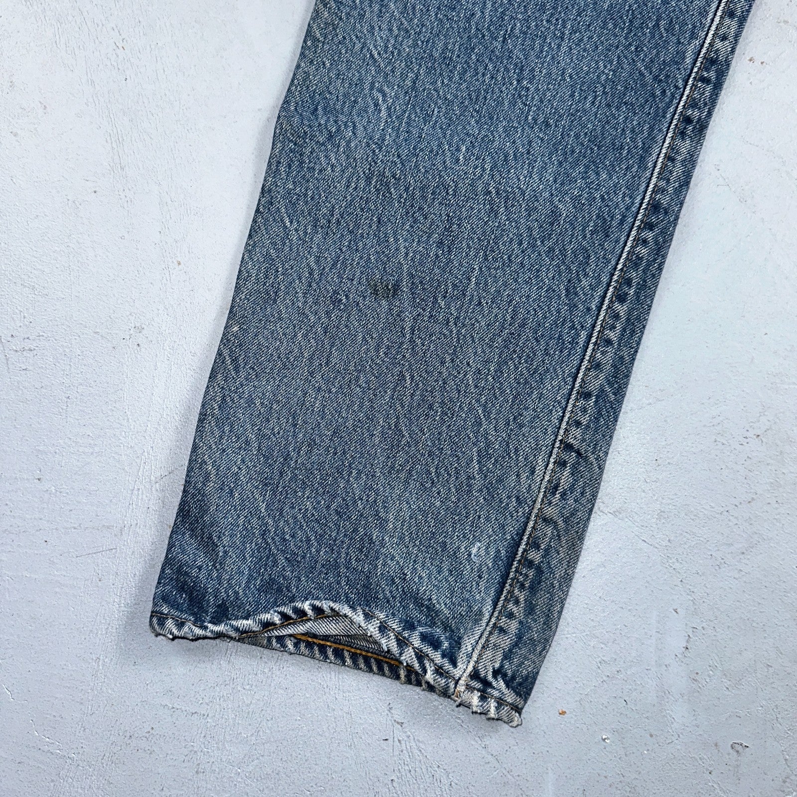 Levis 501 Vintage 80s Redline Selvedge USA XX Jeans Light Wash 32x31 Act 29x27