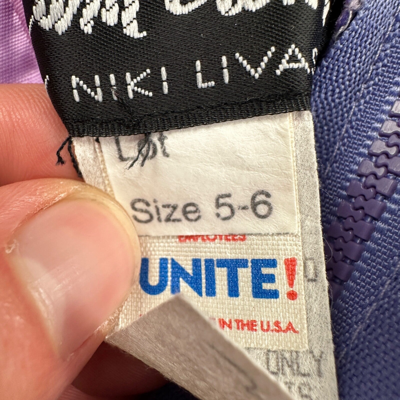 Zum Zum By Niki Livas Women's Purple Crop Skirt Beading Maxi Dress 5-6 USA Prom