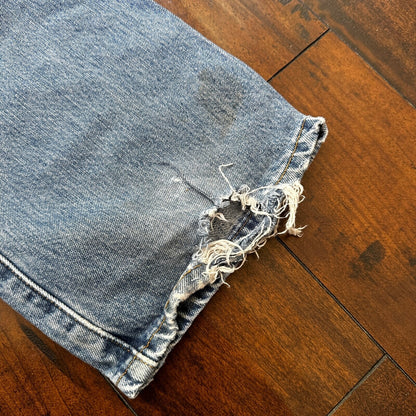 Levis 501 Vintage Y2K Straight Leg XX 2000s Jeans 34x32 Light Wash Act 32x30