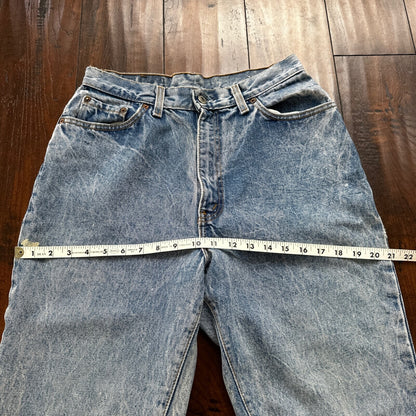 VTG Levis 1980s Womens Jeans 17505 High Rise Blue 27x28 80s 501 505 13 USA