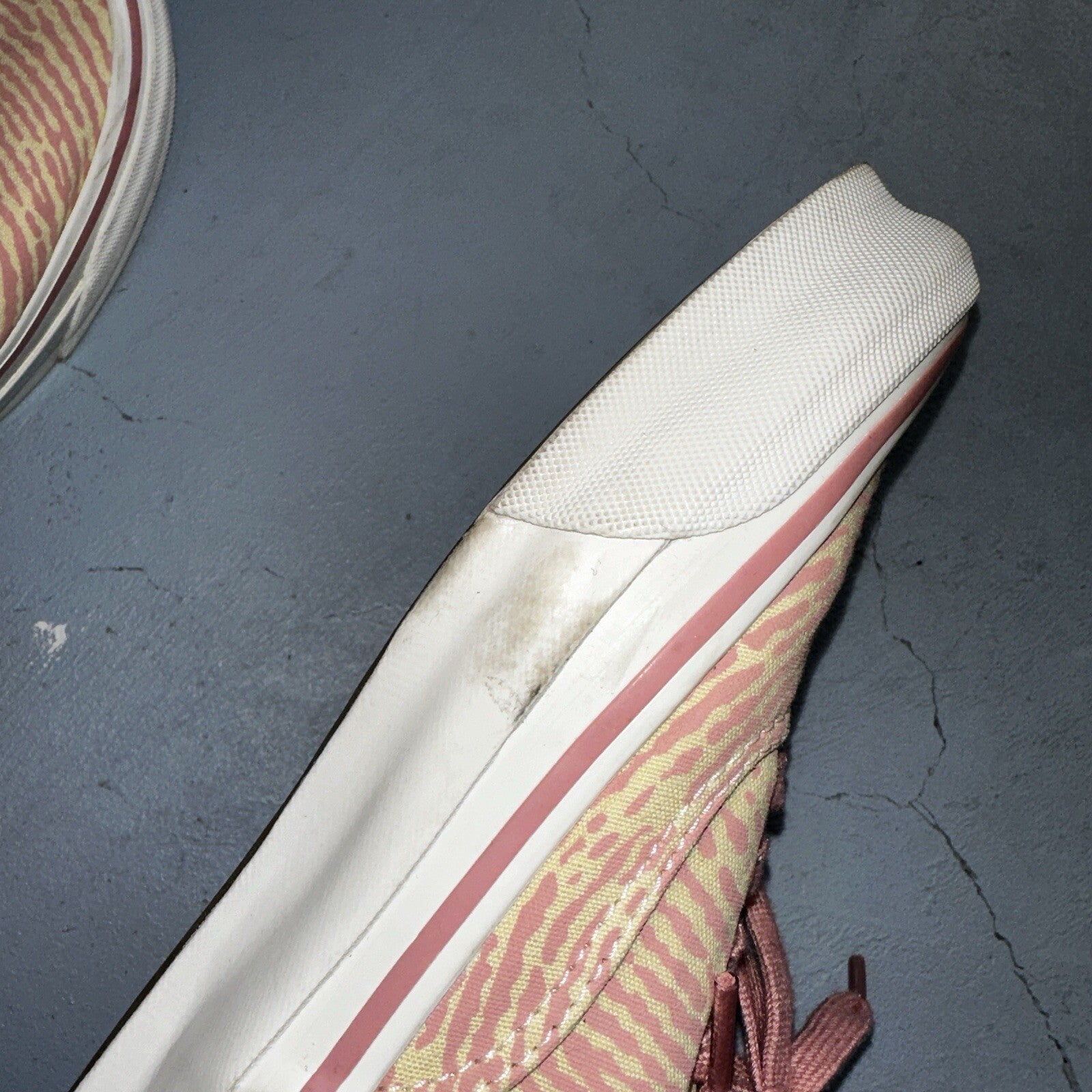 Vans Vault OG Authentic LX Salehe Bembury Spunge Peppercorn Size 12 Pink Tiger